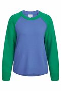 Sportalm Двухцветный вязаный пуловер