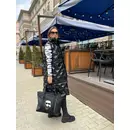 Sportalm Лыжные брюки со спортивными швами и принтом батик