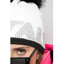 Sportalm Толстая вязаная шапка с натуральным мехом