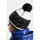 Sportalm Толстая вязаная шапка с украшением из страз