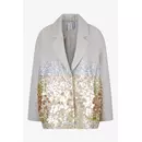 Sportalm Пальто оверсайз с декором из пайеток