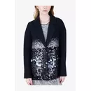 Sportalm Пальто оверсайз с декором из пайеток