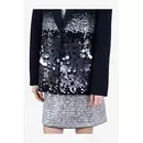 Sportalm Пальто оверсайз с декором из пайеток