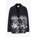 Sportalm Пальто оверсайз с декором из пайеток