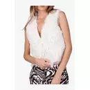 Sportalm Жилет из экстравагантной бахромы