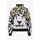 Sportalm Флисовый свитер с анималистичным принтом