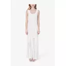 Sportalm Вязаное платье без рукавов с ажурным узором