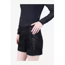 Sportalm Шорты из сетчатого материала с пушистыми пайетками