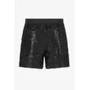 Sportalm Шорты из сетчатого материала с пушистыми пайетками