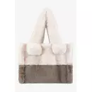 Sportalm Плюшевая сумка-тоут в стиле color block