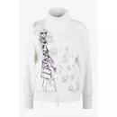 Sportalm Хлопковая куртка-свитшот с принтом