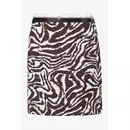 Sportalm Хлопковая мини-юбка в анималистичном дизайне