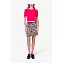 Sportalm Хлопковая мини-юбка в анималистичном дизайне