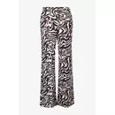 Sportalm Тонкие хлопковые брюки в анималистичном дизайне