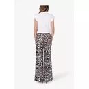 Sportalm Тонкие хлопковые брюки в анималистичном дизайне