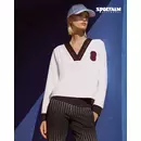 Sportalm Укороченный свитшот в ретро-стиле