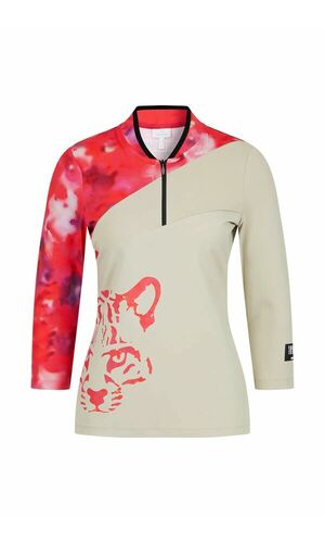 Sportalm Рубашка поло с леопардовым принтом