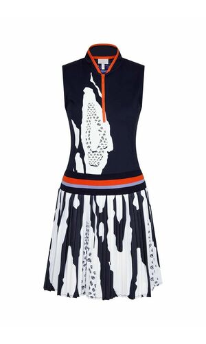 Sportalm Платье для гольфа без рукавов с плиссированной юбкой