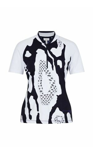 Sportalm Рубашка-поло с короткими рукавами и принтом
