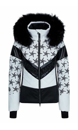 Sportalm Горнолыжная куртка со стильным дизайном и мехом