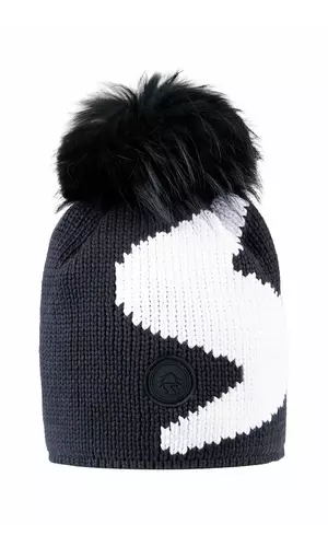Sportalm Зимняя шапка с помпоном и логотипом