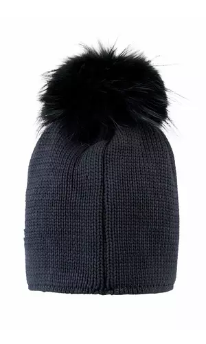 Sportalm Зимняя шапка с помпоном и логотипом