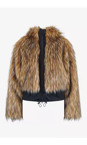 Sportalm Куртка из искусственного меха с капюшоном