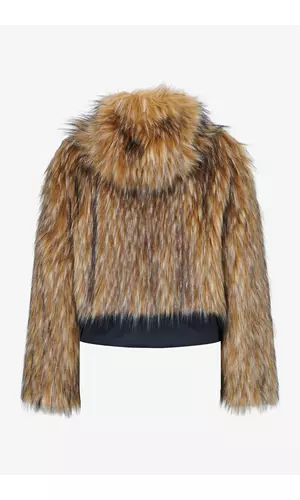 Sportalm Куртка из искусственного меха с капюшоном