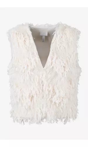 Sportalm Жилет из экстравагантной бахромы