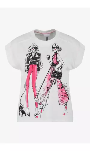 Sportalm Футболка с декоративным принтом