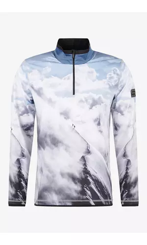 Sportalm Базовый слой с принтом «небо и снег»