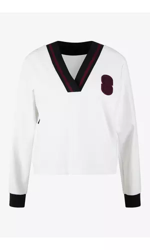 Sportalm Укороченный свитшот в ретро-стиле