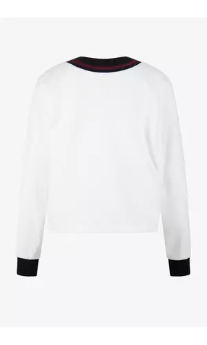 Sportalm Укороченный свитшот в ретро-стиле