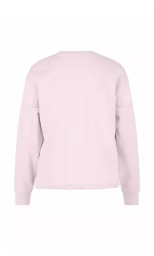 Sportalm Хлопковый джемпер с сетчатыми вставками