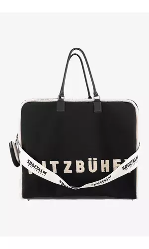 Sportalm Дорожная сумка из велюровой кожи и плюша