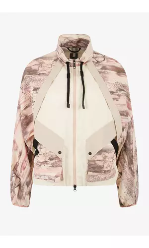 Sportalm Короткая куртка оверсайз с принтом