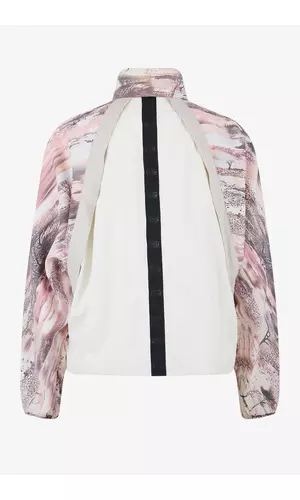 Sportalm Короткая куртка оверсайз с принтом