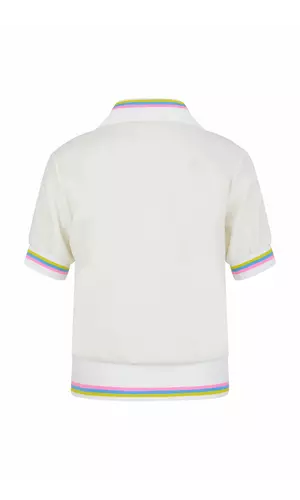 Sportalm Рубашка-поло с разноцветными полосками