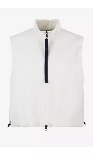Sportalm Укороченный жилет из нейлонового крепа