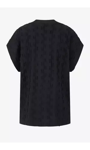 Sportalm Футболка оверсайз с узором из бахромы