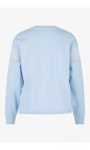 Sportalm Хлопковый джемпер с сетчатыми вставками