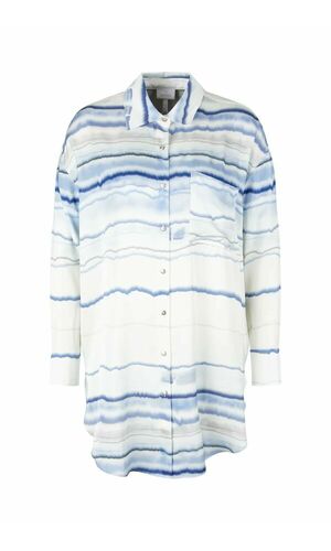 Sportalm Блузка-рубашка оверсайз с модным принтом батик