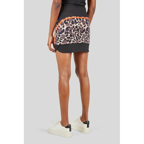Sportalm Элегантная короткая спортивная юбка с леопардовым принтом