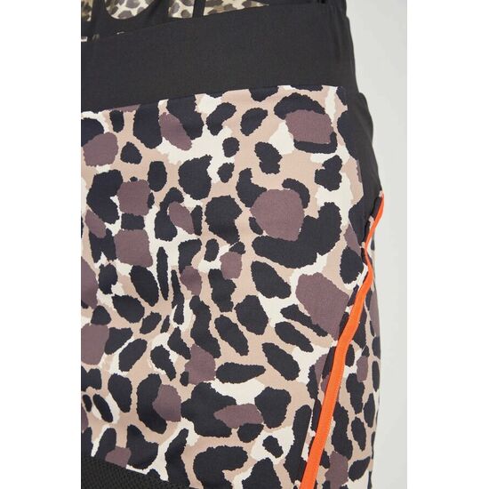 Sportalm Элегантная короткая спортивная юбка с леопардовым принтом