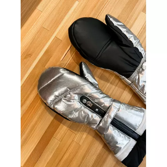 Sportalm Утепленные варежки из металлизированного нейлона