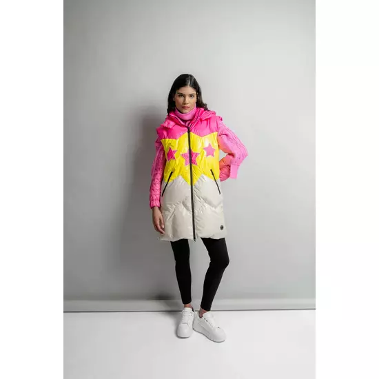 Sportalm ​Длинный жилет в стиле "color block"