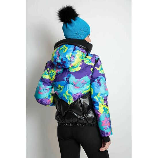 Sportalm Куртка с настоящим пухом и полноцветным принтом