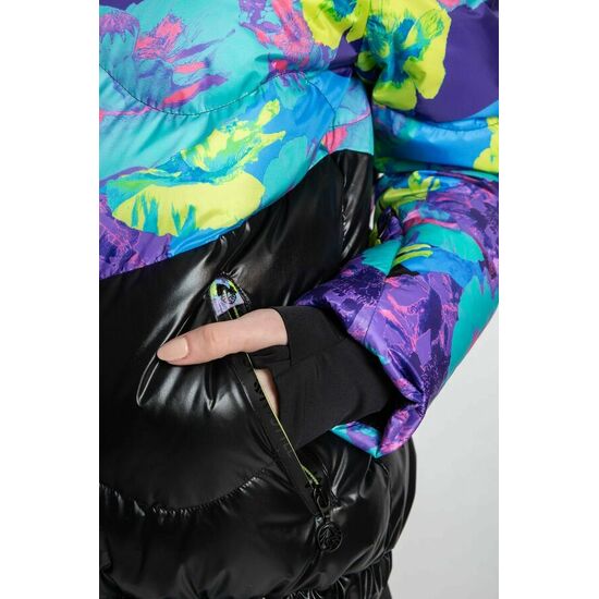 Sportalm Куртка с настоящим пухом и полноцветным принтом