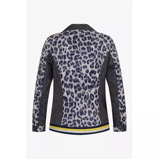 Sportalm Блейзер с модным леопардовым принтом