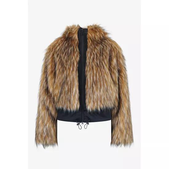 Sportalm Куртка из искусственного меха с капюшоном